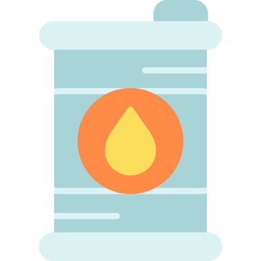 mum alev ikonu düz stil