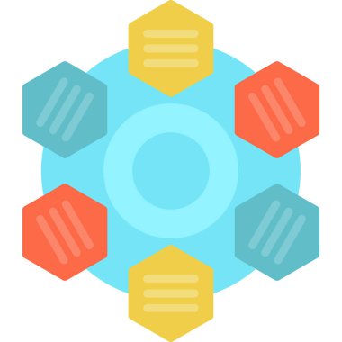 veritabanı sunucusu simgeye düz biçimde ev sahipliği yapıyor