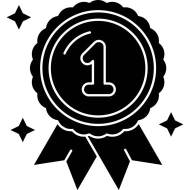 ödül simgesi modada izole edilmiş arkaplan