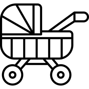 El arabası. Web simgesi basit tasarım