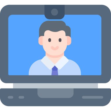 iş konferansı çevrimiçi simgesi