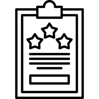 Belge. Web simgesi basit illüstrasyon