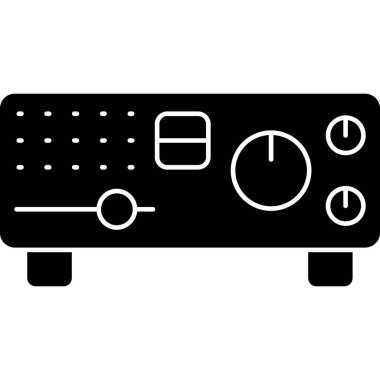 fırın vektör simgesi düz simge