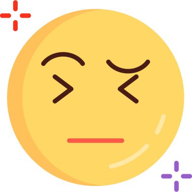 emoji simgeleri düz stil simgesi