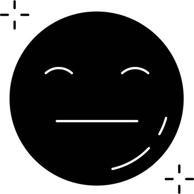 duygu simgesi simgesi ana hat biçiminde