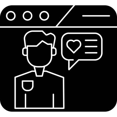 kart aşkı çift simgesi