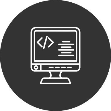 Web sitesi, vektör illüstrasyonu için web simgesi
