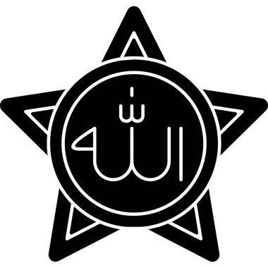 yıldız simgesi, vektör çizimi