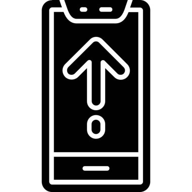 Pil. Web simgesi basit illüstrasyon