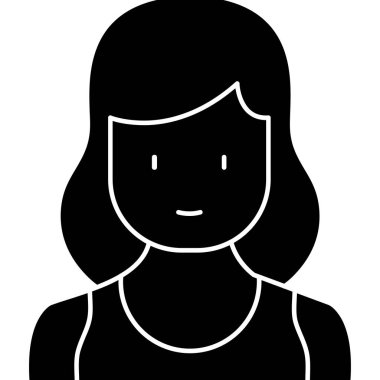 avatar kadın kişi simgesi