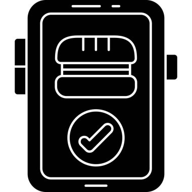 Alarm saat vektör simgesi