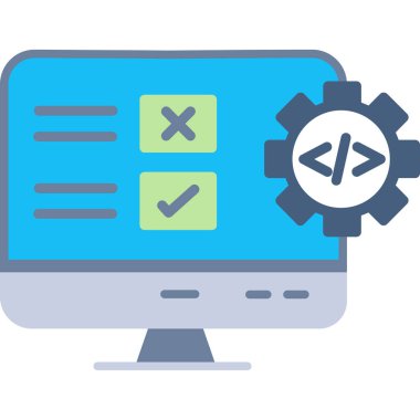 Kodlama yazılım programlama simgesi