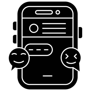 telefon simgesi, vektör illüstrasyonu