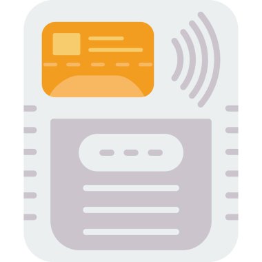 kart simge vektör çizim