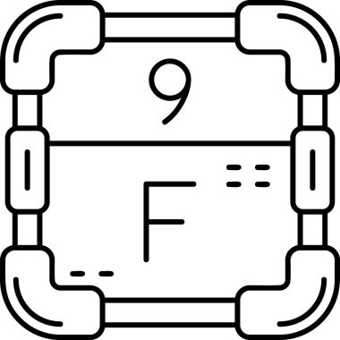 Modern b 'nin vektör illüstrasyonu eksik simgesi