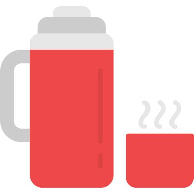 içecek içecek ikonu düz stil