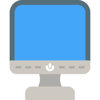 masaüstü ekran, vektör, simge tasarımı olan masaüstü bilgisayarı