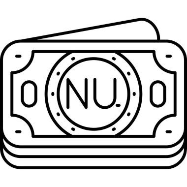 Nft şifreleme funft simgesi. beyaz arkaplanda izole edilmiş web tasarımı için funnfunnft vektör simgesi