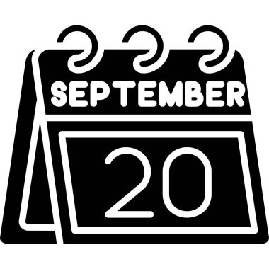 Eylül haftasında, ağustosun 10 'unun siyah takvimi.