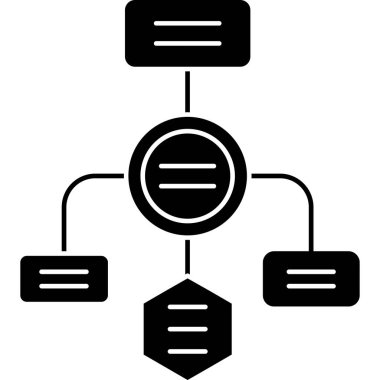 ağ paylaşım simgesi çizimi