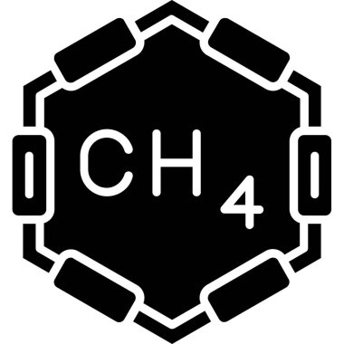 Modern b 'nin vektör illüstrasyonunda gaz ikonu yok