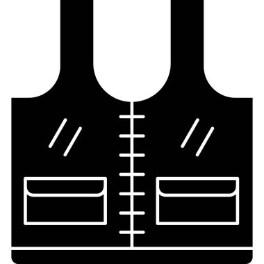 Mutfak yemek ikonu ana hatlarıyla