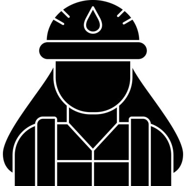 Kadın. Web simgesi basit illüstrasyon