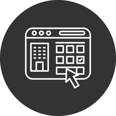 hesap makinesi simgesi vektör illüstrasyonu