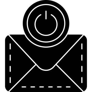 e-posta simgesi ana hat biçiminde