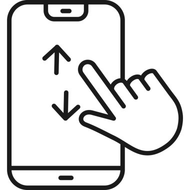 El ele tutuşan akıllı telefon simgesi