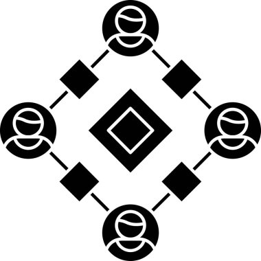 bağlantı bağlantı simgesi katı bir biçimle