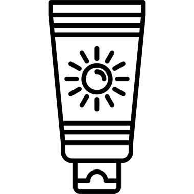 güzellik kozmetik krem simgesi