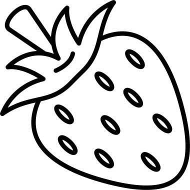 meyve ananas saglikli simgesi ana hatları biçiminde