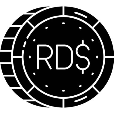 Para için. Web simgesi basit illüstrasyon