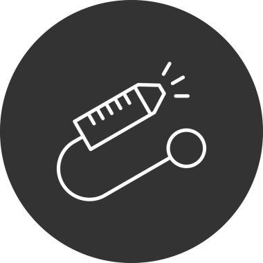 Modern oto tamir simgesinin vektör illüstrasyonu