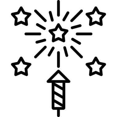 Havai fişekler. Basit tasarım