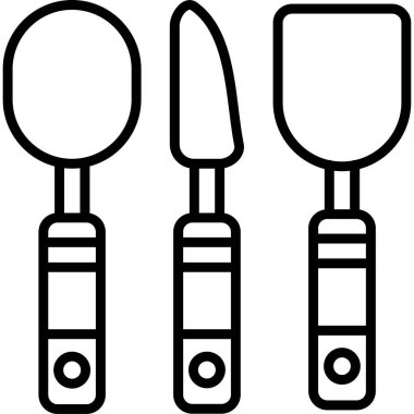 mutfak eşyaları. vektör çizim