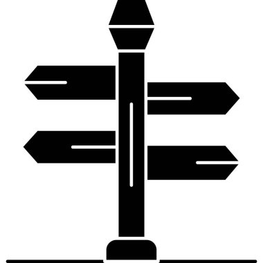 ok yönü konum simgesi ana hat biçiminde