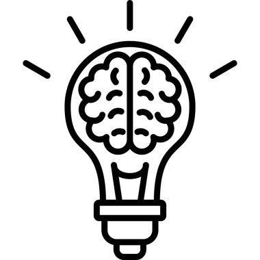 Ampul fikri simgesi, özet biçimi