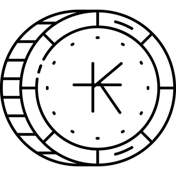 Lao Kip simge vektör illüstrasyon tasarımı