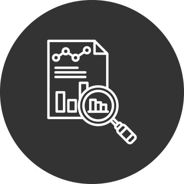 seo modern simgesinin vektör illüstrasyonu