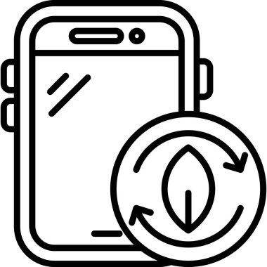 Cep telefonu. Basit resimleme