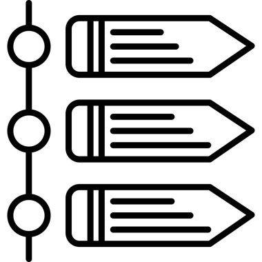 Oklar. Web simgesi basit illüstrasyon