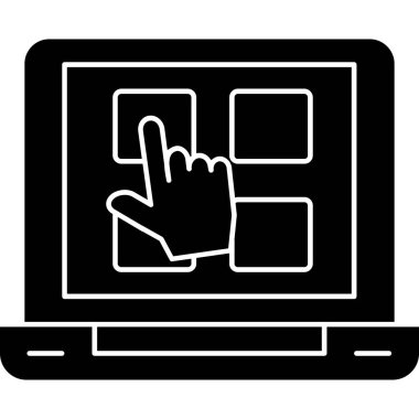 imleci olan dizüstü bilgisayar