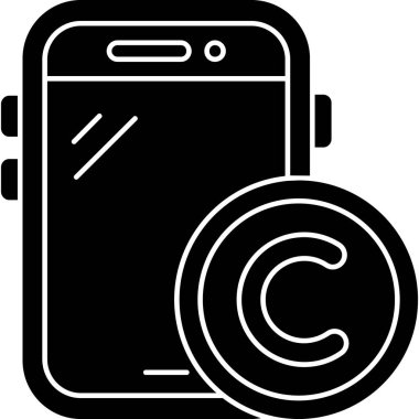 Telefon simgesi vektör illüstrasyonu