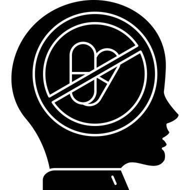 insan baş kutsal kişilerin resmi, vektör çizim