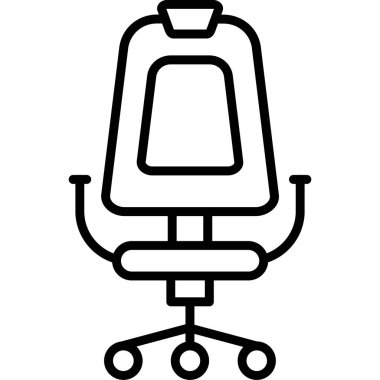 sandalye simgesi çizimi