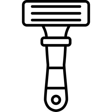 jilet simgesi vektör çizimi tasarımı