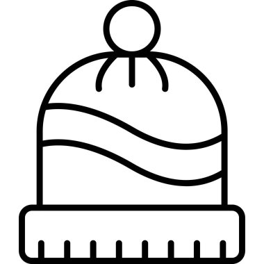 Dondurma vektör satırı simgesi