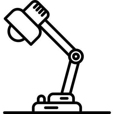 Robot kol ikonu. Basit resimleme